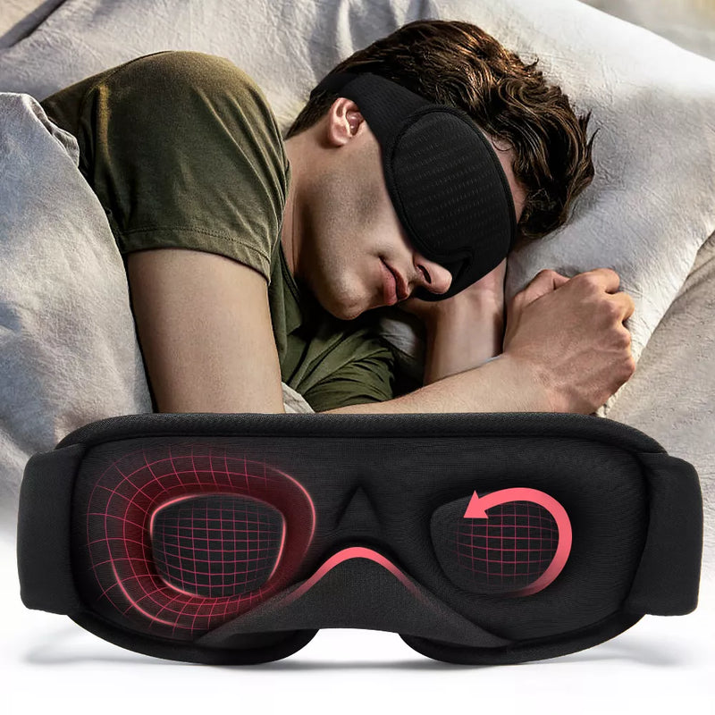 3D Sleeping Mask Confortável Respirável