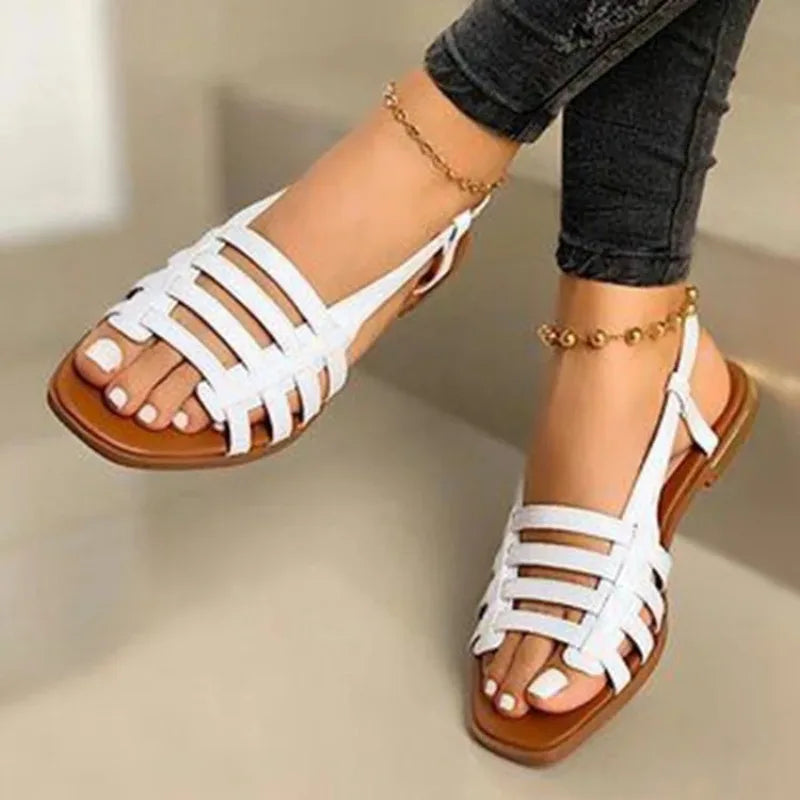 Rasteirinhas Round Toe