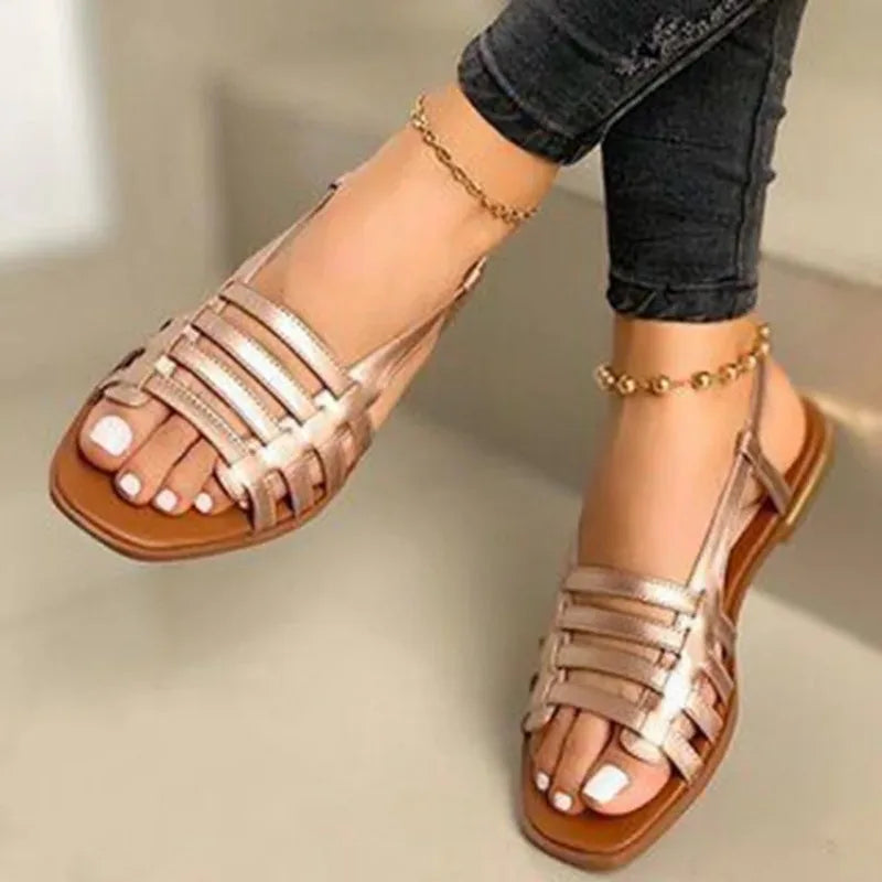 Rasteirinhas Round Toe