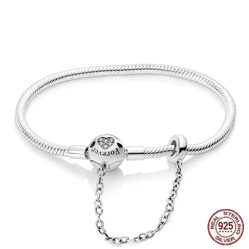 Pulseira Prata 925 Original 17-20CM