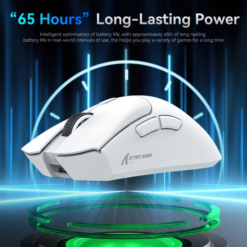 Attack Shark R1 Mouse Sem Fio