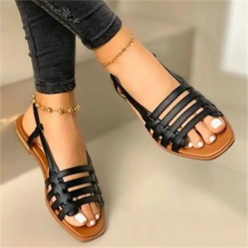 Rasteirinhas Round Toe