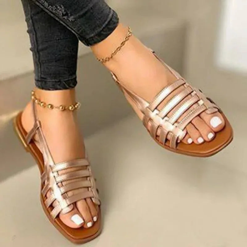 Rasteirinhas Round Toe